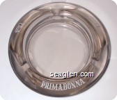 Primadonna, Club, Reno - White imprint Glass Ashtray