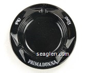 Primadonna, Club, Reno - White imprint Glass Ashtray