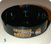 Rainbow Club and Casino, Henderson, Nevada - Yellow imprint Glass Ashtray