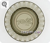 Rio, Las Vegas - Molded imprint Glass Ashtray