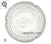 Riviera Hotel, Splash, Las Vegas - Molded imprint Glass Ashtray