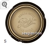 Riviera Hotel, Splash, Las Vegas - Etched imprint Glass Ashtray