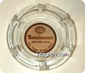 Renaissance, hotel casino and spa, Las Vegas Nevada 89109 - Brown on tan imprint Glass Ashtray