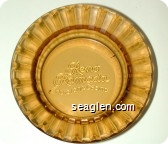Reno Ramada, Hotel and Casino - Molded imprint Glass Ashtray