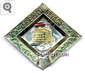 Hotel Riverside, Reno Nevada - Multicolor imprint Metal Ashtray