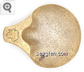 Sahara, Las Vegas - Molded imprint Metal Ashtray