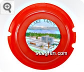 Lake Tahoe, Saraha Tahoe - Multi imprint Porcelain Ashtray