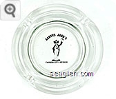 Cactus Jack's, Carson City - Nevada - Black imprint Glass Ashtray