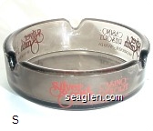 Silver Smith Casino-Resort, Wendover, Nevada - Red imprint Glass Ashtray