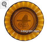 Sundowner, Downtown Reno - White imprint Glass Ashtray