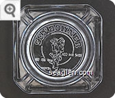 Sundowner Hotel Casino Reno,800-648-5490, 702-786-7050 - Molded imprint Glass Ashtray