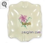 Ivana's - Gold imprint Porcelain Ashtray
