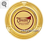 Tallyho Hotel & Country Club, Las Vegas, Nevada - Red on white imprint Glass Ashtray