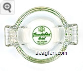 Thunderbird Hotel, Las Vegas Nevada - Green imprint Glass Ashtray