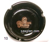 Treasure Island at the Mirage - Gold imprint Glass Ashtray