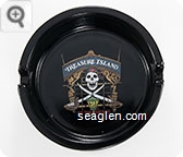 Treasure Island, At The Mirage - Multi imprint Porcelain Ashtray
