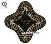 Tropicana, Las Vegas - Gold imprint Glass Ashtray