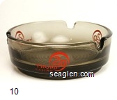 Trump 29 Casino - Red imprint Glass Ashtray