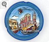 The Venetian, Las Vegas - Black imprint Porcelain Ashtray