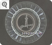 Stratosphere, Las Vegas - Molded imprint Glass Ashtray