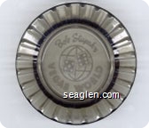 Bob Stupak's Vegas World - White imprint Glass Ashtray