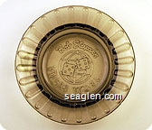 Bob Stupak's Vegas World - Molded imprint Glass Ashtray